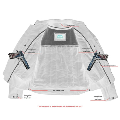 Men's Tall Sporty Scooter Jacket – Naked Cowhide