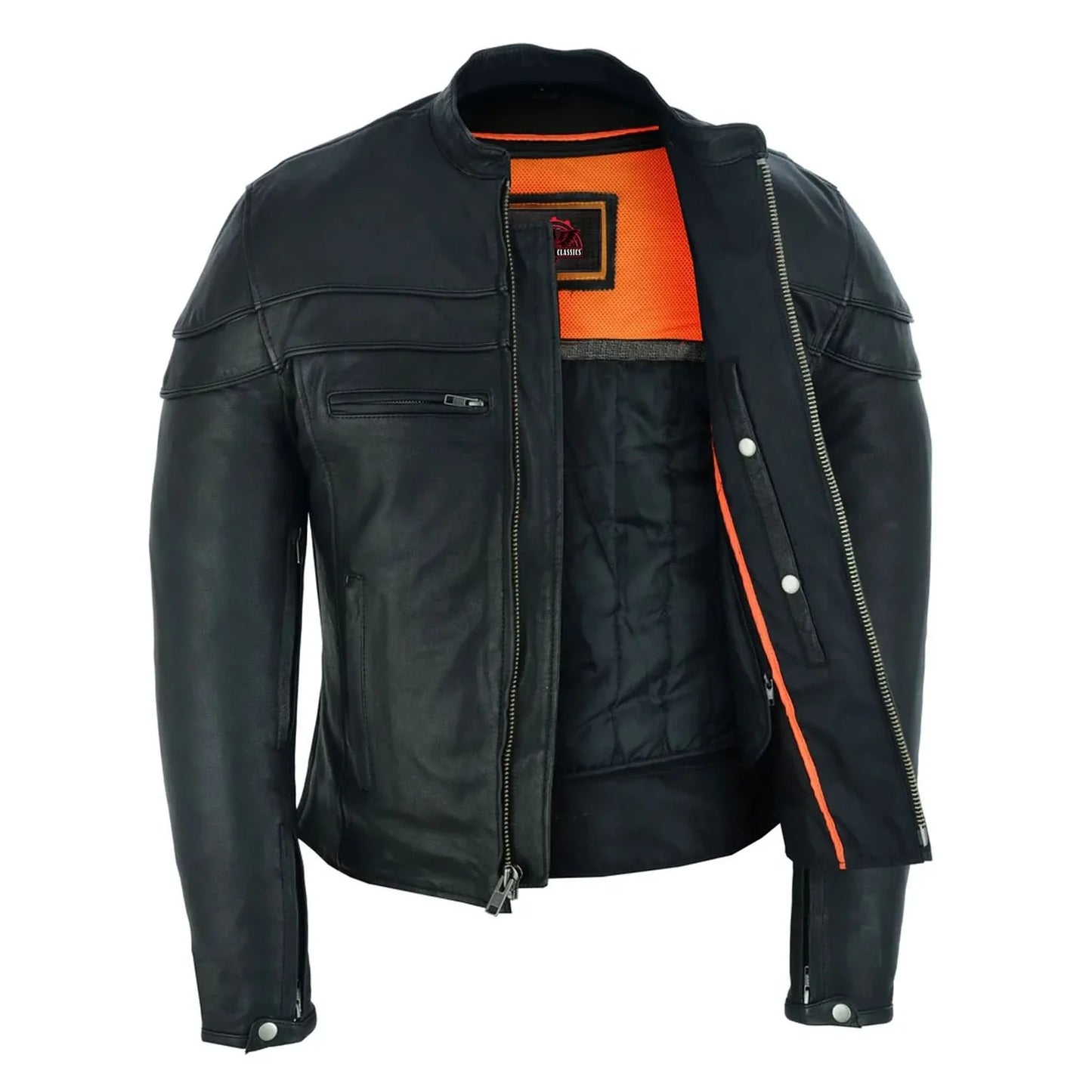 Men's Tall Sporty Scooter Jacket – Naked Cowhide
