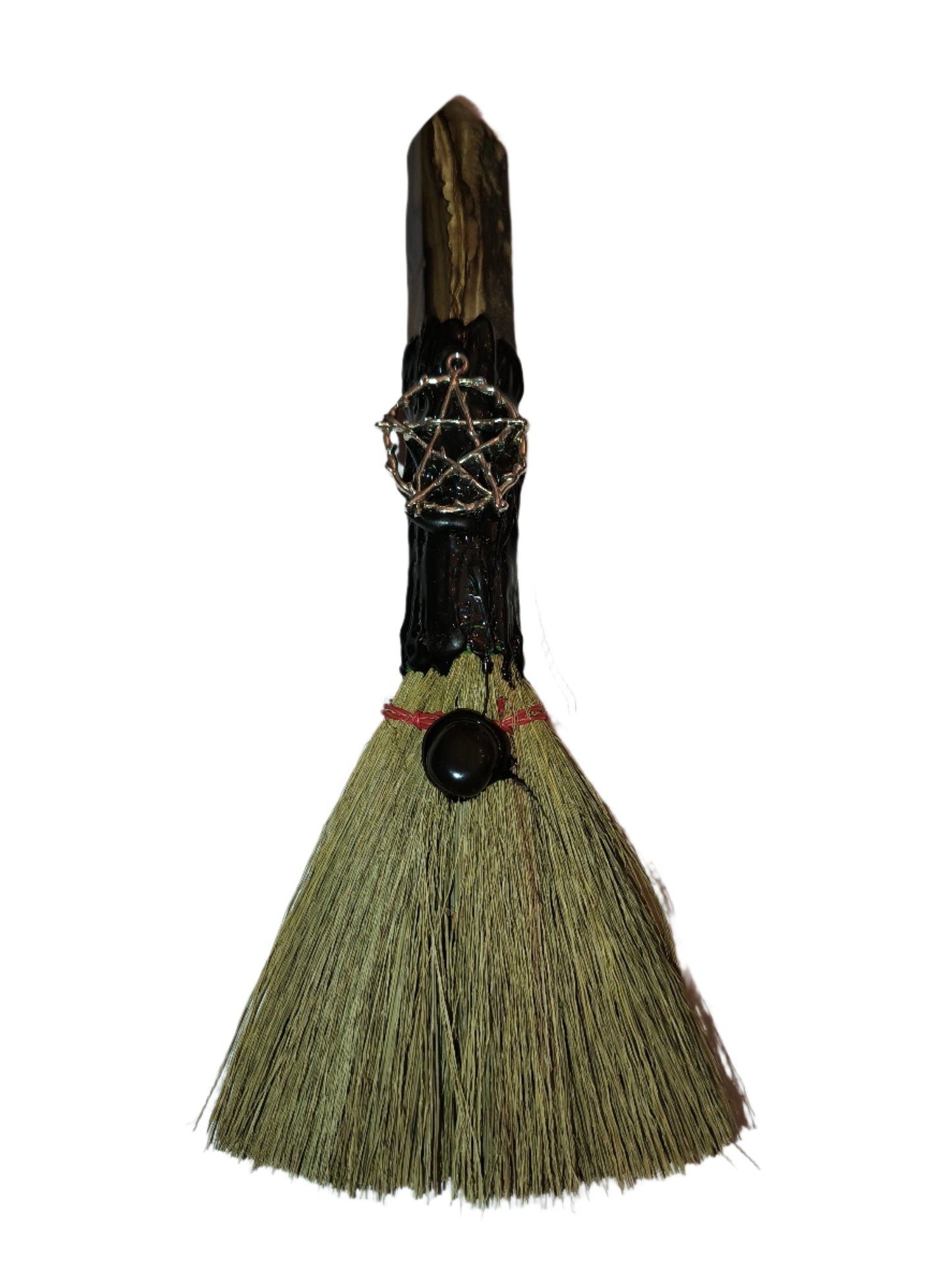 Witch Broom With Pentagram