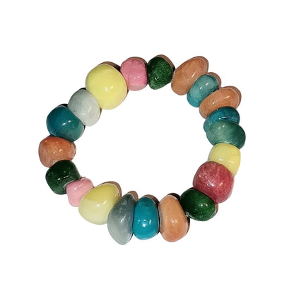 Dyed Agate Bracelet