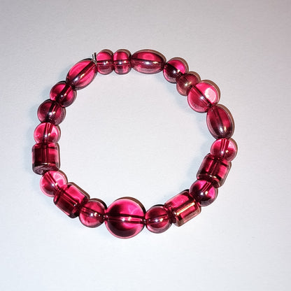 Red Glass Bracelet