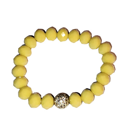 Yellow Jasper Color Bracelet