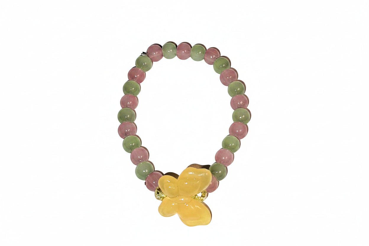 Agate Butterfly Bracelet