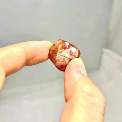 Carnelian Tumbled Pocket Stone (B)