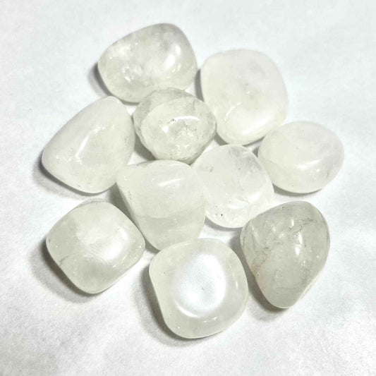Snow Quartz Tumbled Stone