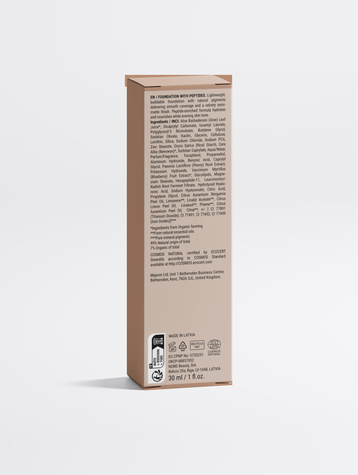 Foundation with Peptides, 40 Deep Neutral