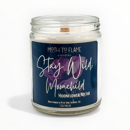 Stay Wild, Moon Child – 7 oz Candle