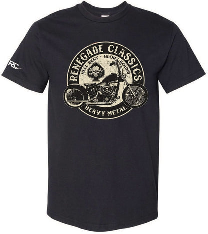 RC Renegade Classics Glory Mens Motorcycle T-Shirt