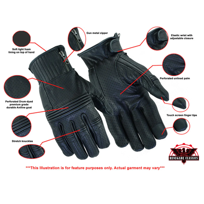 Premium Perforated Operator Glove