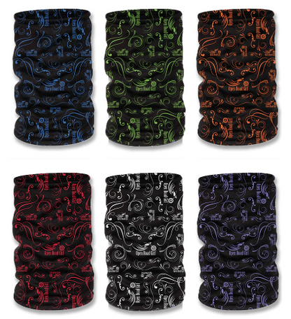 Scatter Open Road Girl Neck Gaiter 7 Colors