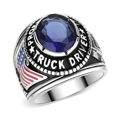 Trucker Ring in Montana Blue