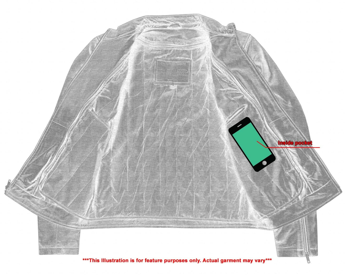 Wanton Men's Fashion Lambskin Leather Jacket –Black