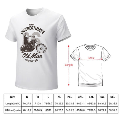 Ride Till I Die Men's T-shirt 100% Cotton