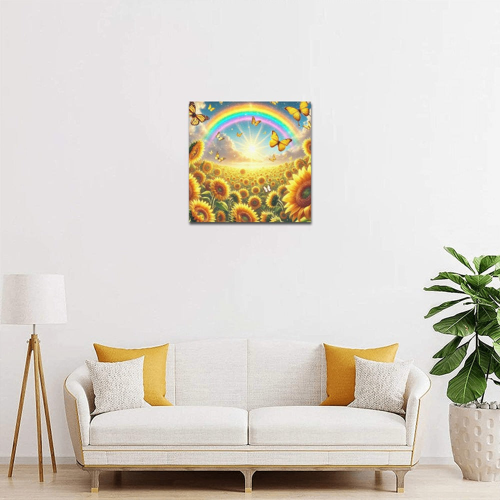 Sunflower Dreams Frame Canvas Print - Number 1