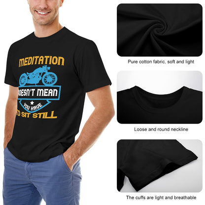 Meditation Men's T-shirt 100% cotton