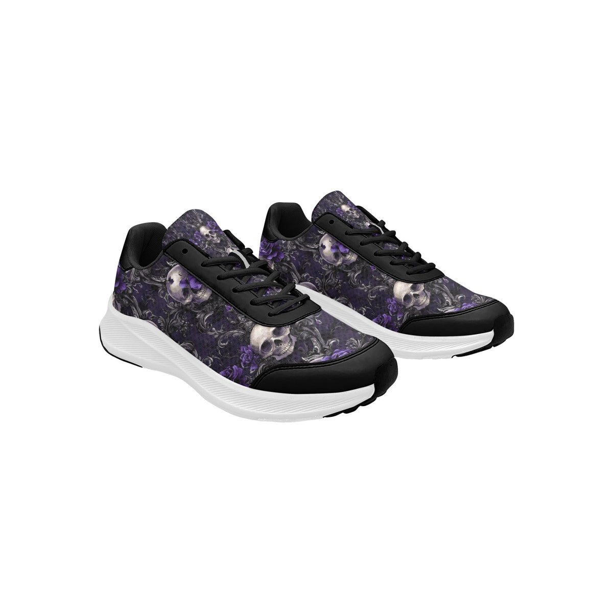 Gothic Skulls Women's Mudguard Running Shoes
