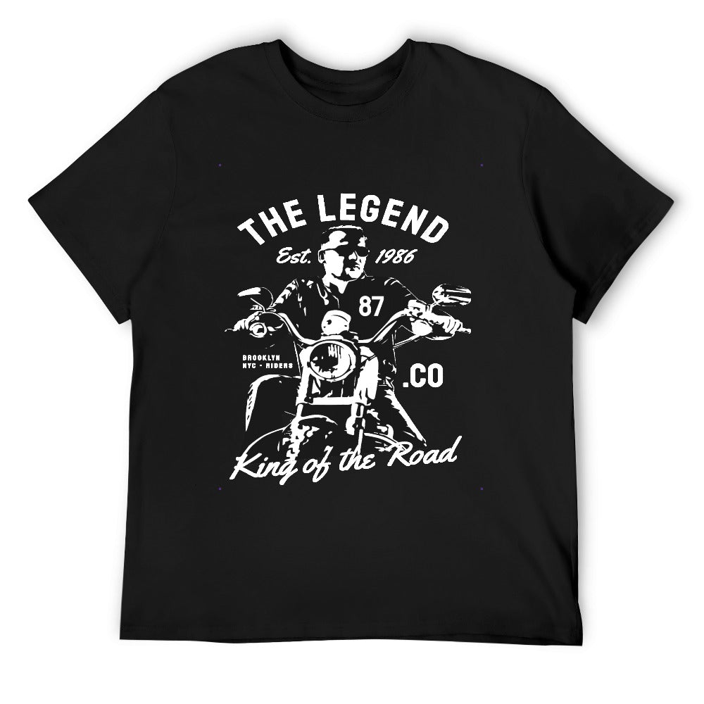 The Legend King Of The Road Men's T-shirt 100% Cotton