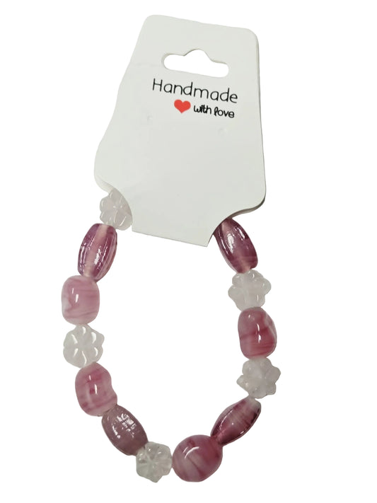 Dyed Agate Bracelet