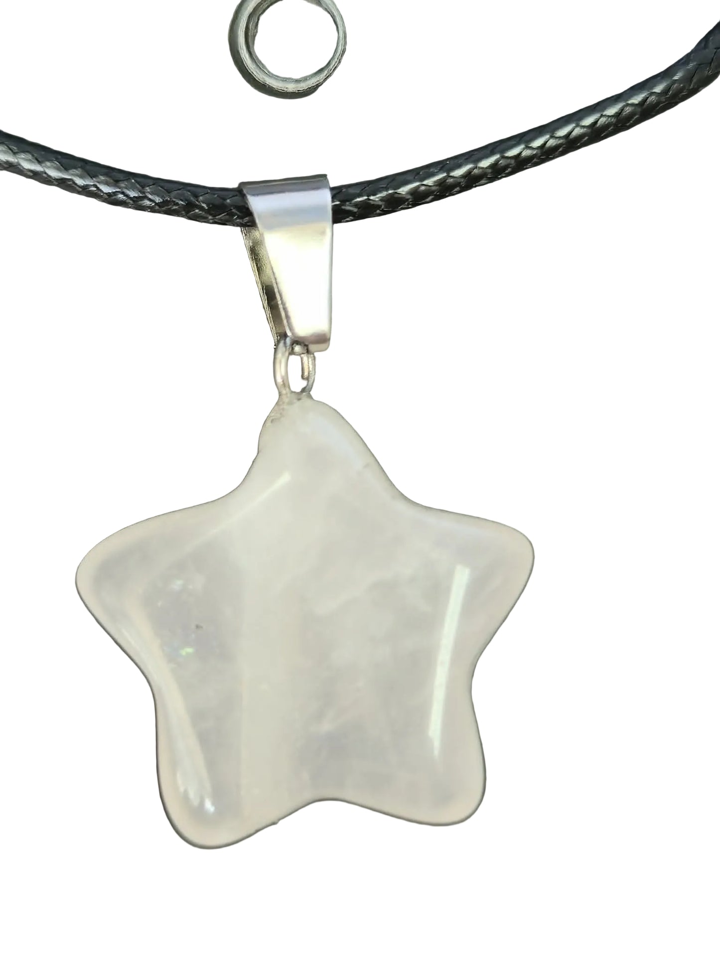 Milky Quartz Star Necklace