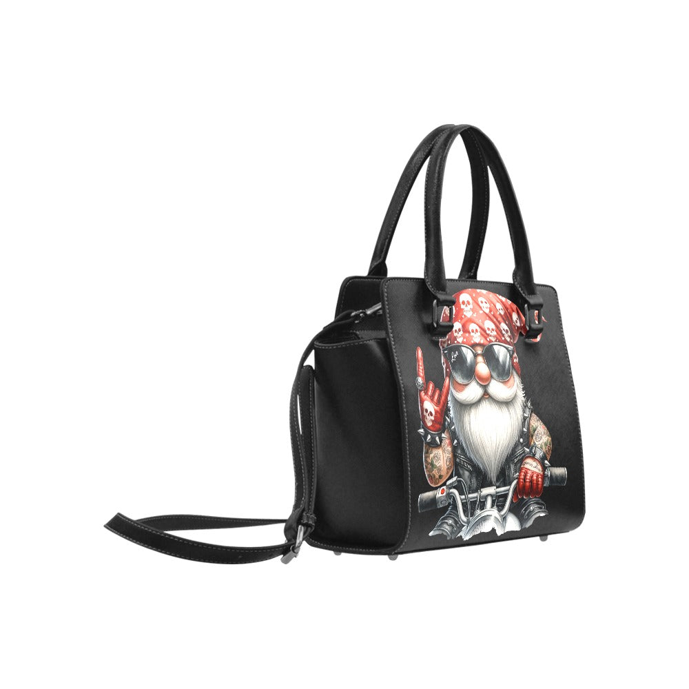 Biker Gnome Classic Shoulder Handbag