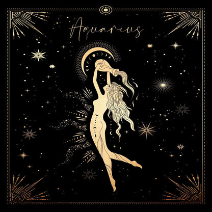 Aquarius Deity Zodiac Gift Box Set