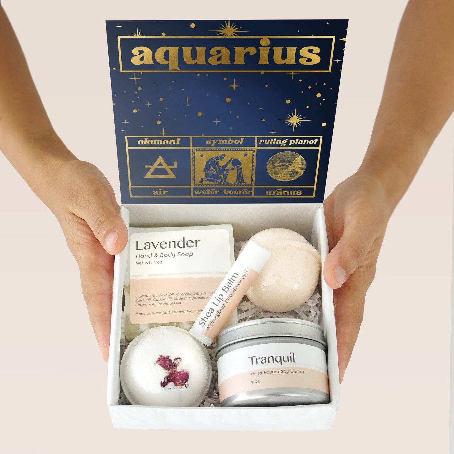 Aquarius Zodiac Gift Box Set