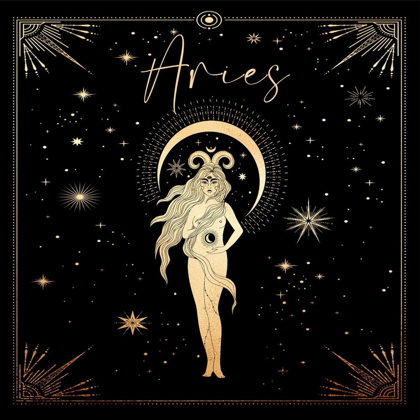 Aries Deity Zodiac Gift Box Set