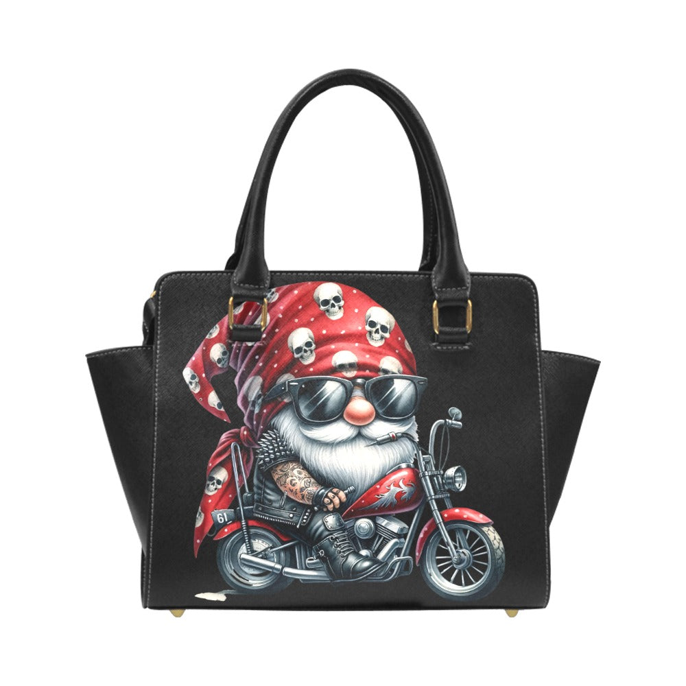 Biker Gnome Classic Shoulder Handbag