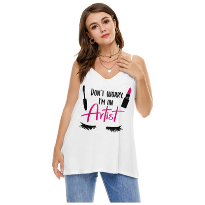 Don't Worry Artist Loose Summer Top