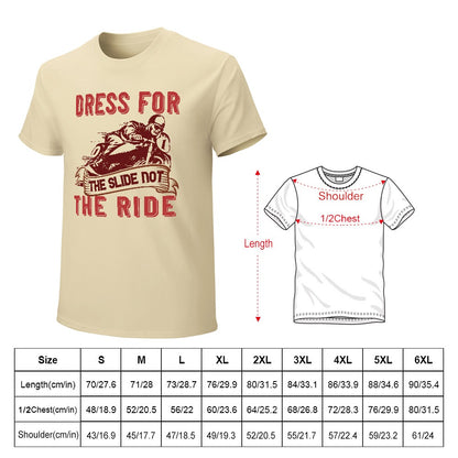 Dress For The Slide Men's T-shirt 100% Cotton