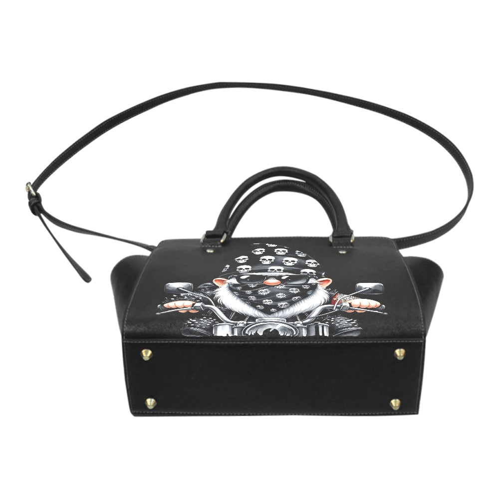 Biker Gnome Classic Shoulder Handbag
