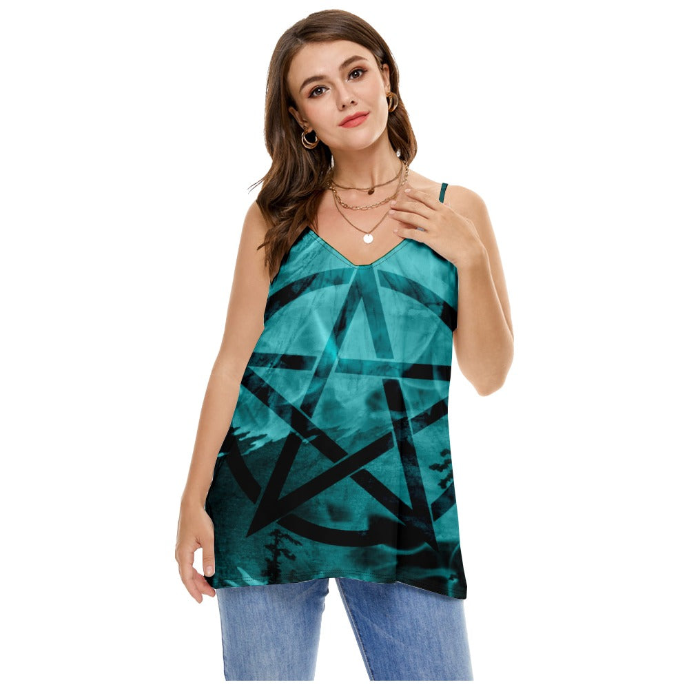 Pentagram Loose Summer Top