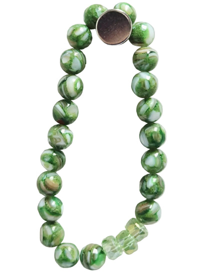 Green Glass Bracelet