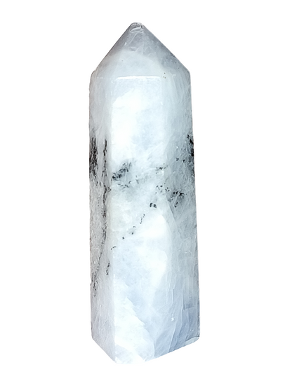 Rainbow Moonstone Point
