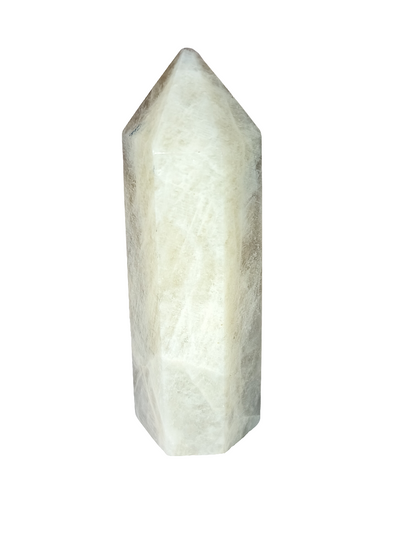 Rainbow Moonstone Point