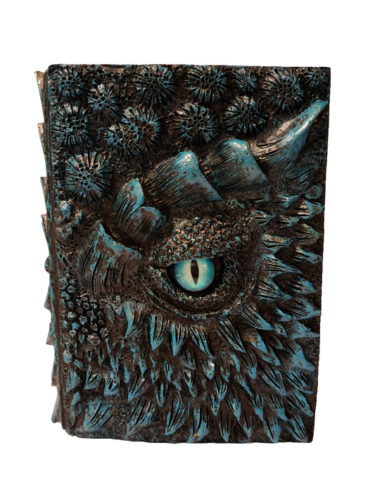 Blue Dragon 3D Hardcover Journal
