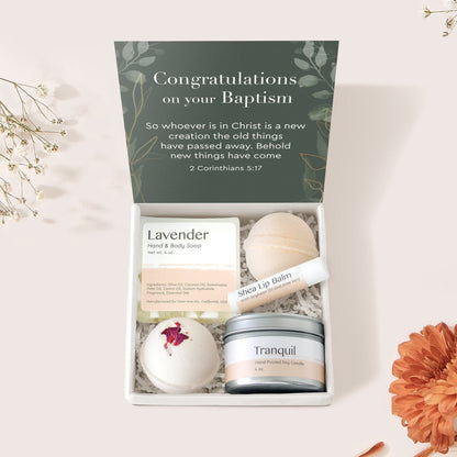 Baptism and Christening Spa Gift Box