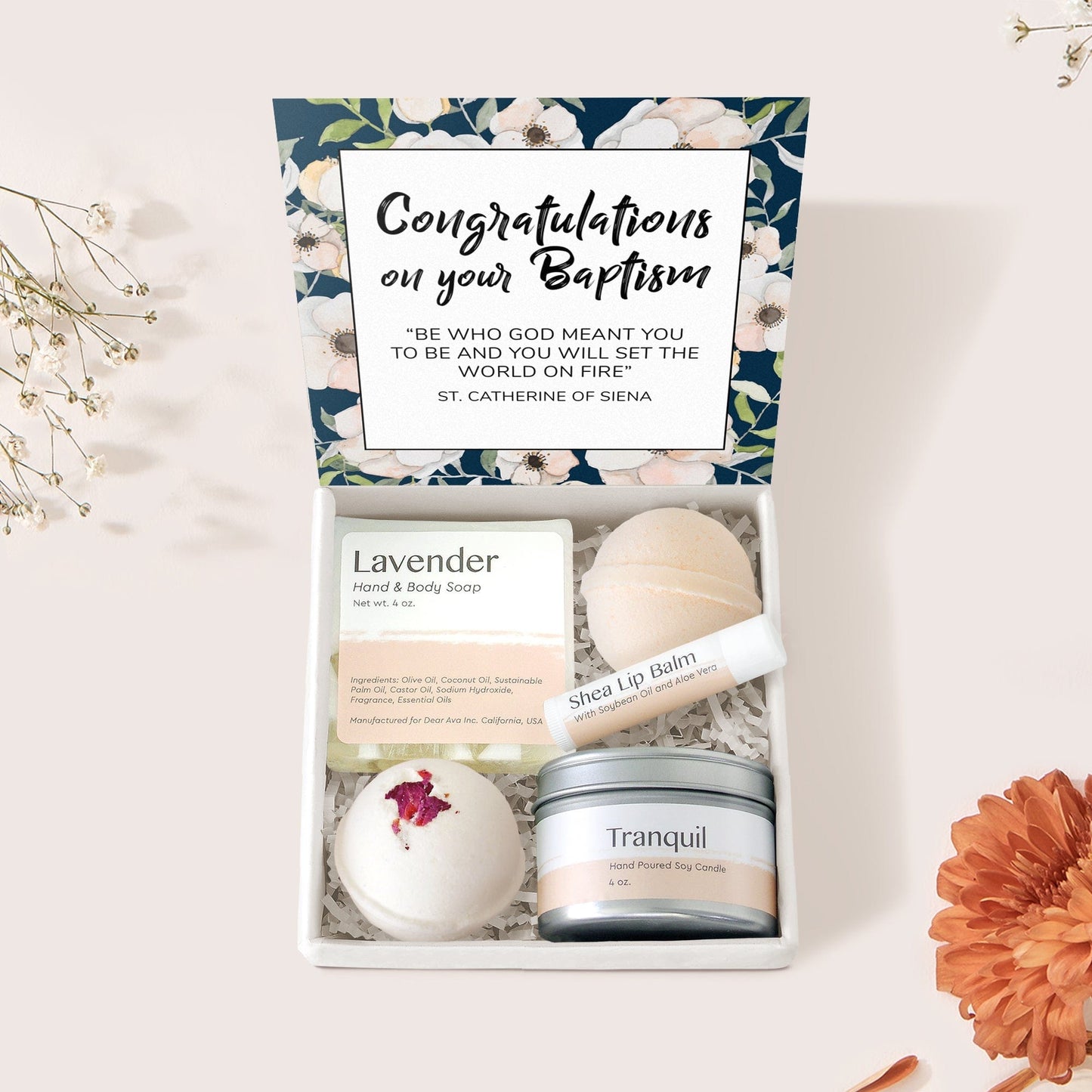 Baptism and Christening Spa Gift Box