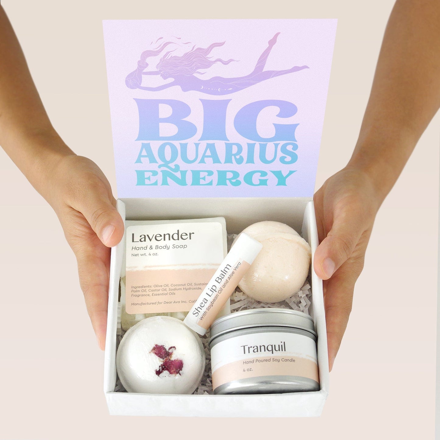 Big Aquarius Energy Zodiac Gift Box Set
