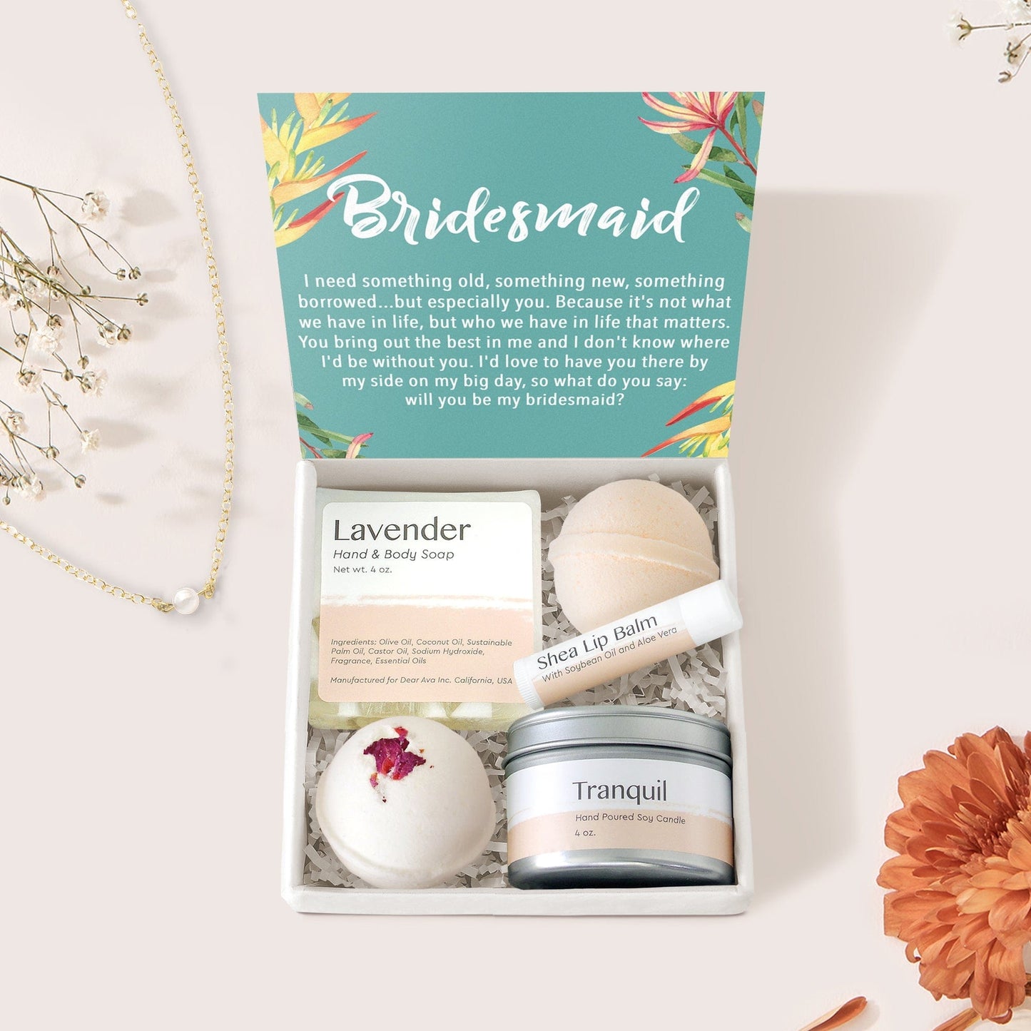 Bridesmaids Spa Gift Box