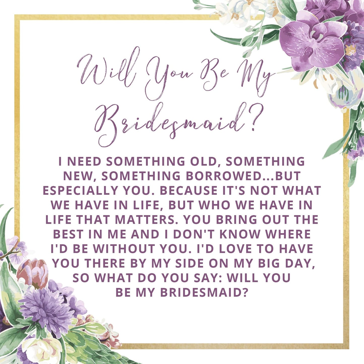 Bridesmaids Spa Gift Box