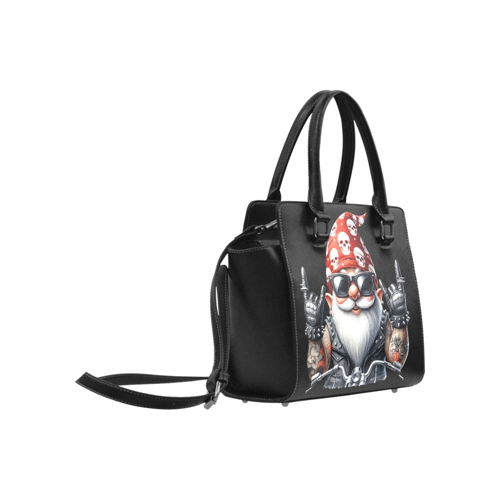Biker Gnome Classic Shoulder Handbag