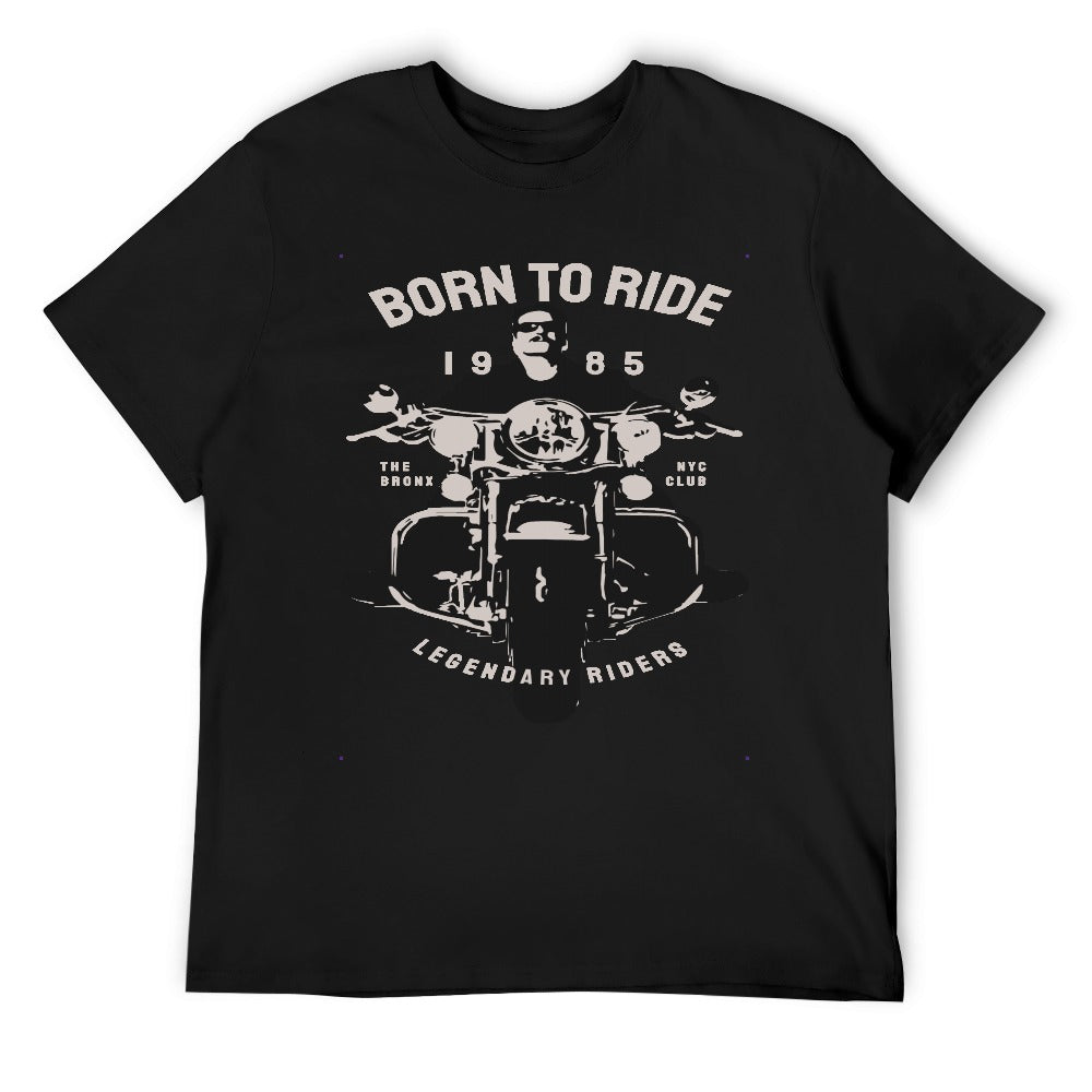 Born To Ride Legendary Riders Men's T-shirt 100% Cotton
