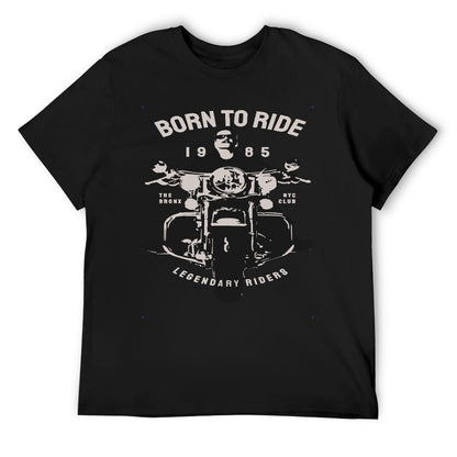 Born To Ride Legendary Riders Men's T-shirt 100% Cotton