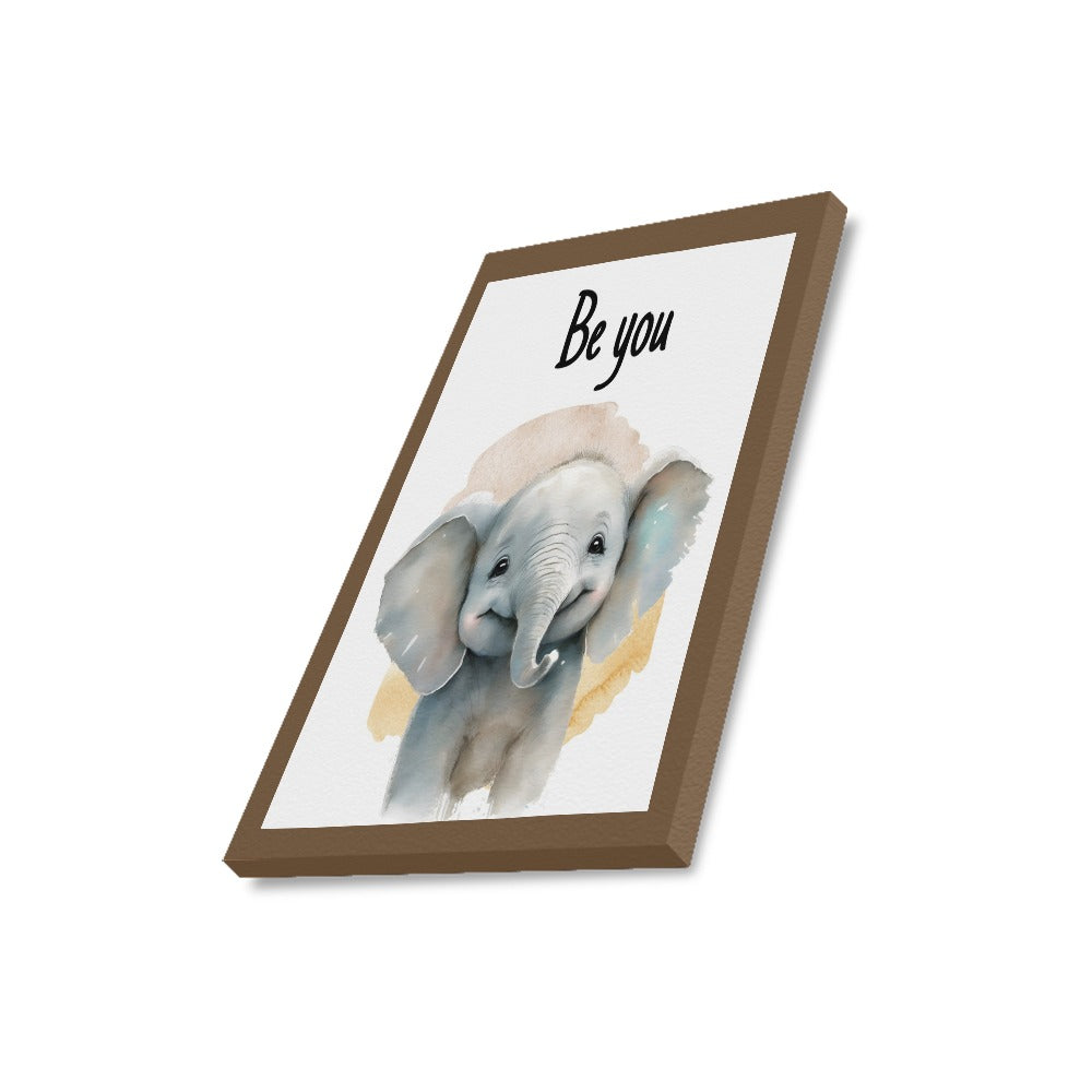 Be You Framed Canvas Print