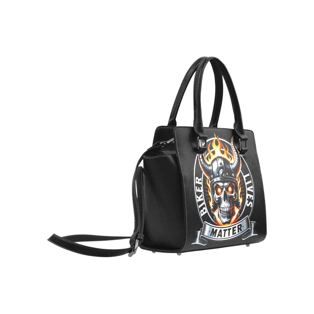 Biker Lives Matter Classic Shoulder Handbag