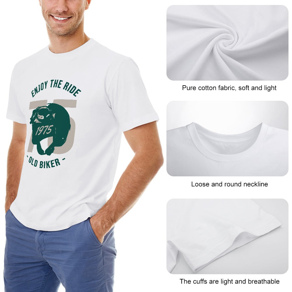 Enjoy The Ride Men's T-shirt 100% Cotton