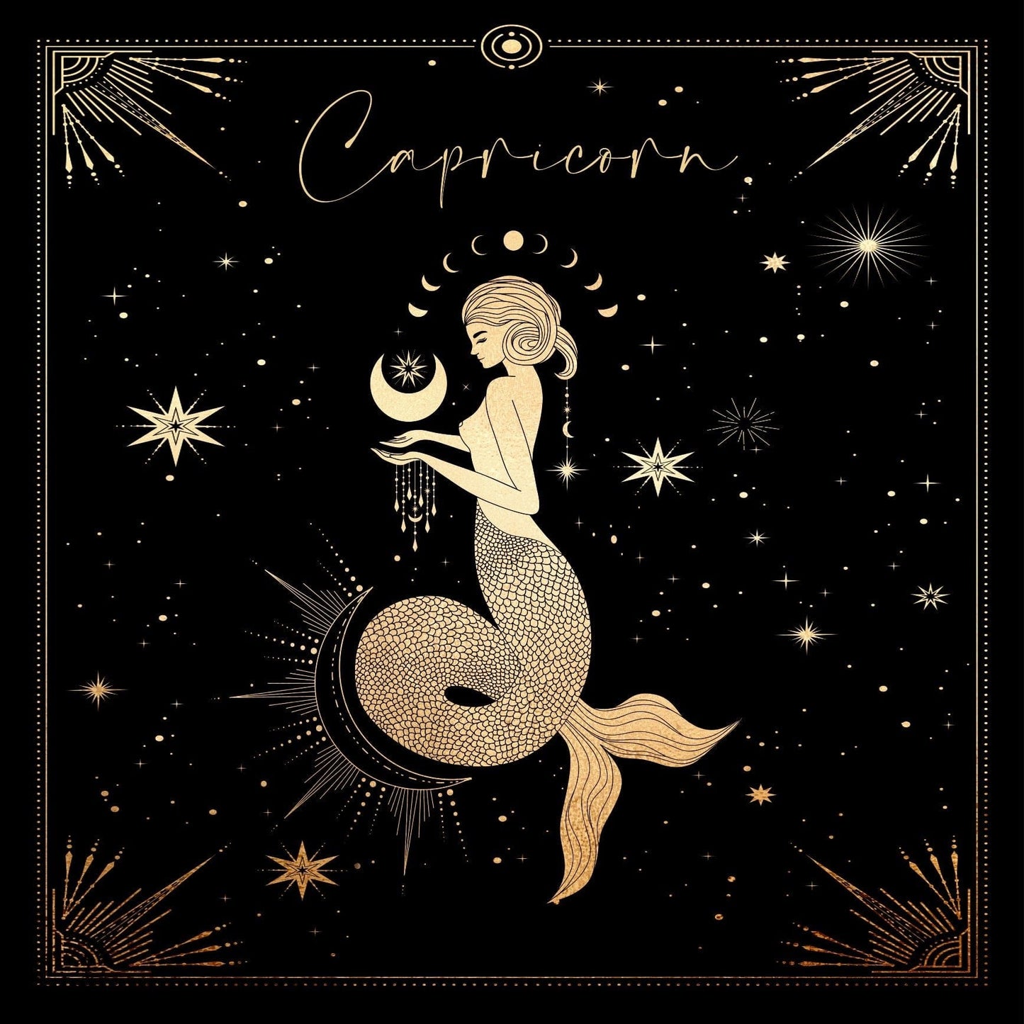 Capricorn Deity Zodiac Gift Box Set
