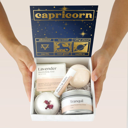 Capricorn Zodiac Gift Box Set
