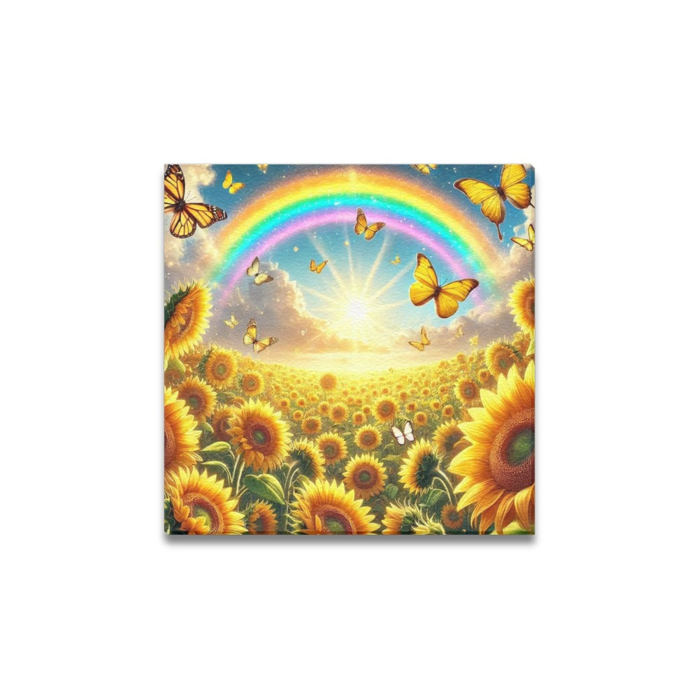 Sunflower Dreams Frame Canvas Print - Number 1